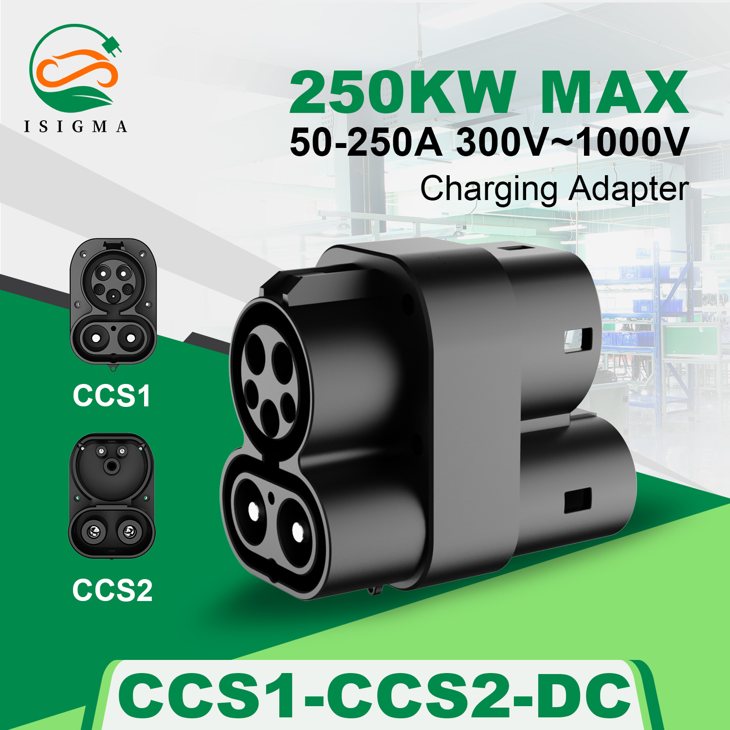 محول CCS1 إلى CCS2، تيار مستمر - مراجعة Ccs2 To Ccs1 Fast Charge Adapter 250Kw وسعره